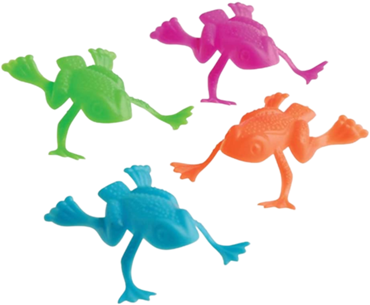 Jumping Toy Frogs 36 Pack – Colorful Rubber Hopping Frogs for Kids Party Favors, Classroom Rewards & Carnival Games